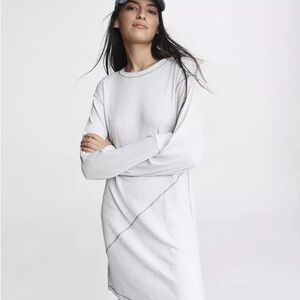 Rag & Bone Ribbed Long Sleeve Knit Dress